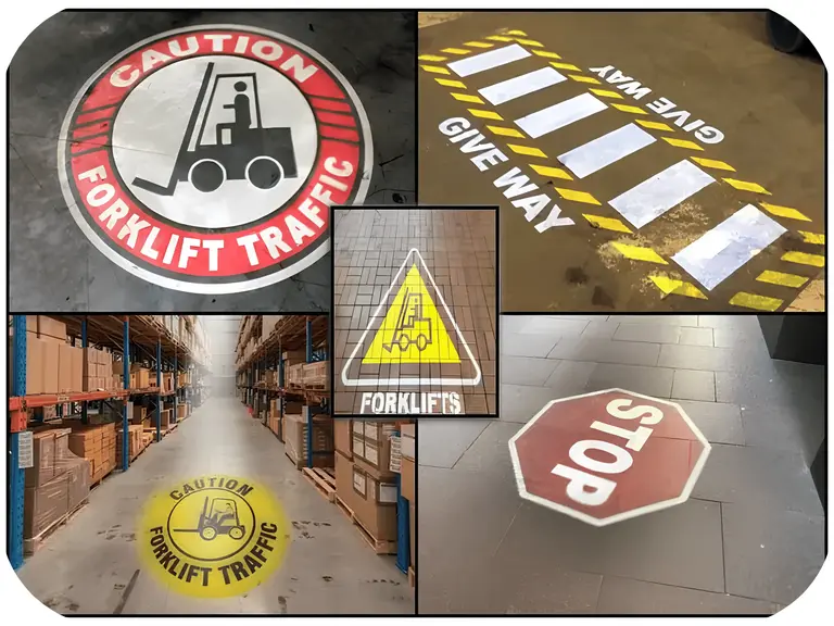 Forklift Güvenlik Işıkları & Logo Projektörler